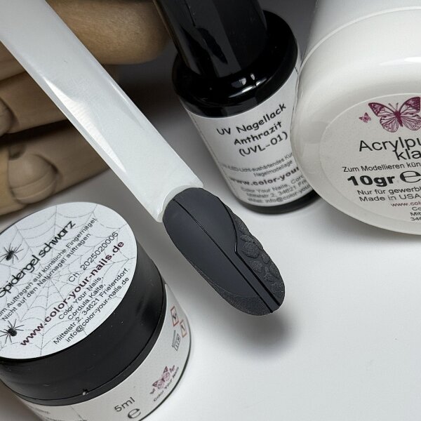UV Nagellack in verschiedenen Farben Anthrazit (UVL-01)