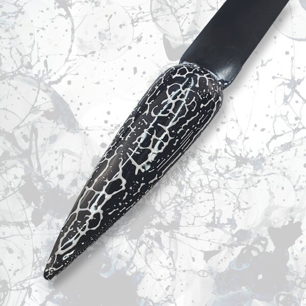 Color Abstraktgel. Weiß