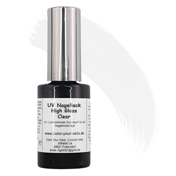 UV-Nagellack High Gloss Clear 15ml