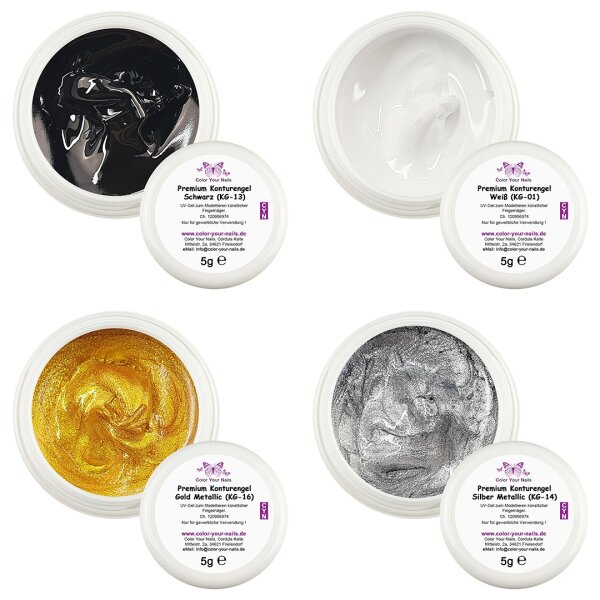 Premium Konturengel. NEUE FARBEN!