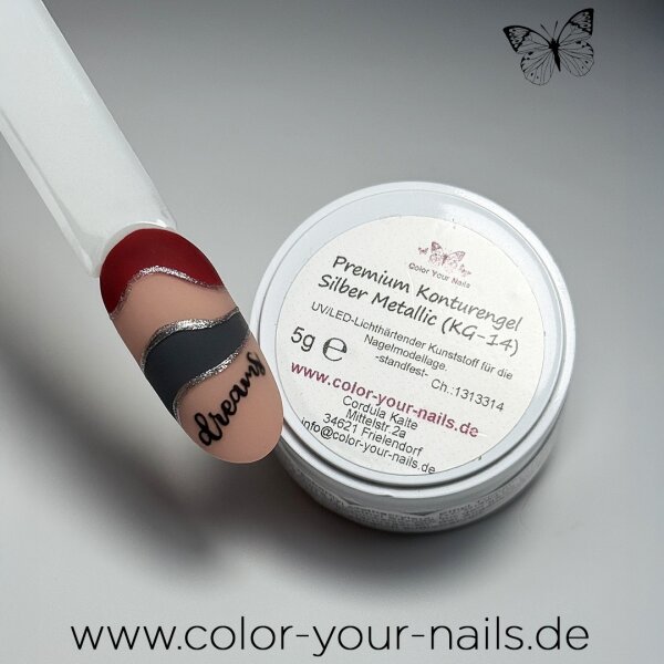 Premium Konturengel. Silber Metallic (KG-14)