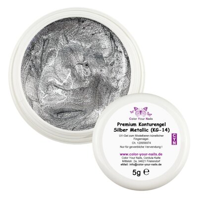 Premium Konturengel. Silber Metallic (KG-14)