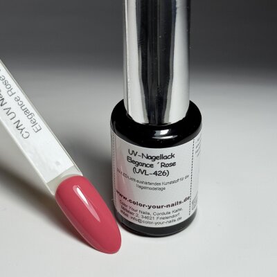UV Nagellack in verschiedenen Farben. Polishgel Rosé Elegance (UVL-426)