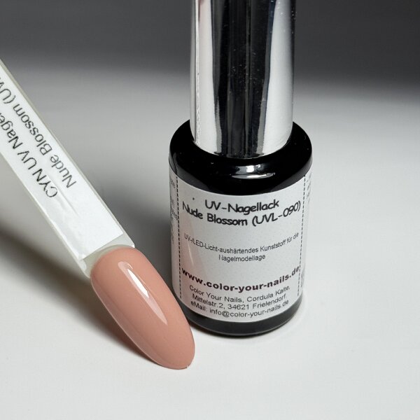 UV Nagellack in verschiedenen Farben. Polishgel Nude Blossom (UVL-090)