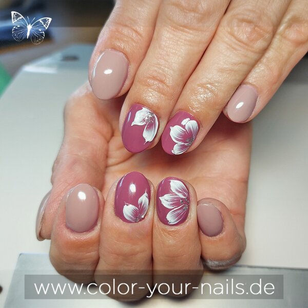 UV Nagellack in verschiedenen Farben. Polishgel Vintage Berry  (UVL-3005)