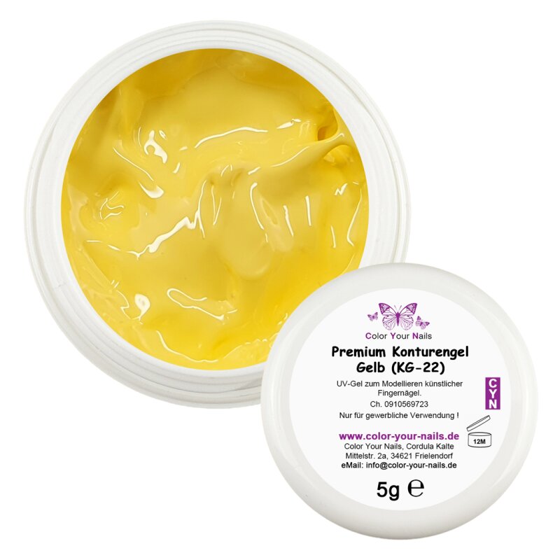 Premium Konturengel. Gelb (KG-22)