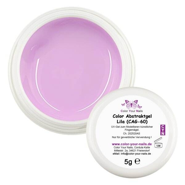 Color Abstraktgel. Pastell Lila (CAG-60)