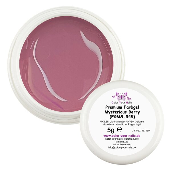 5g Premium Farbgel Mysterious Berry (FGMS-345)