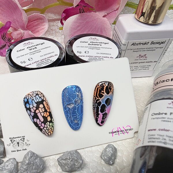 Color Abstraktgel in Pinselflasche