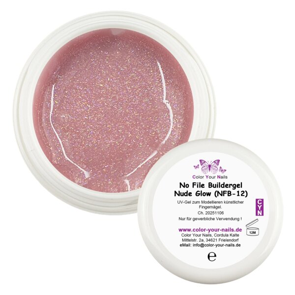 No File Buildergel Nude Glow (NFB-12) 50g