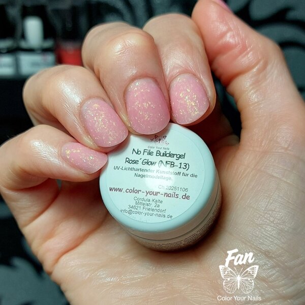 No File Buildergel Rose´Glow (NFB-13) 15g