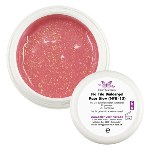 No File Buildergel Rose´Glow (NFB-13) 50g