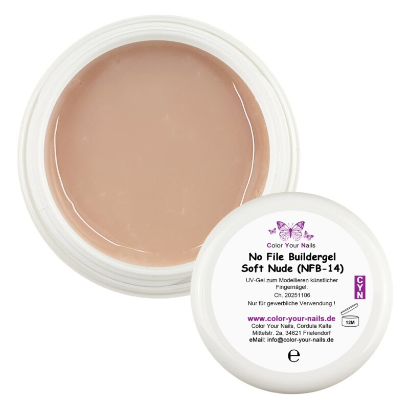 No File Buildergel Soft Nude (NFB-14) 5g