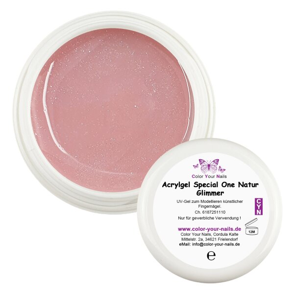 Special One Acrylgel Natur Glimmer
