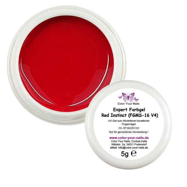 Expert Farbgel Red Instinct (FGMS-16 V4)
