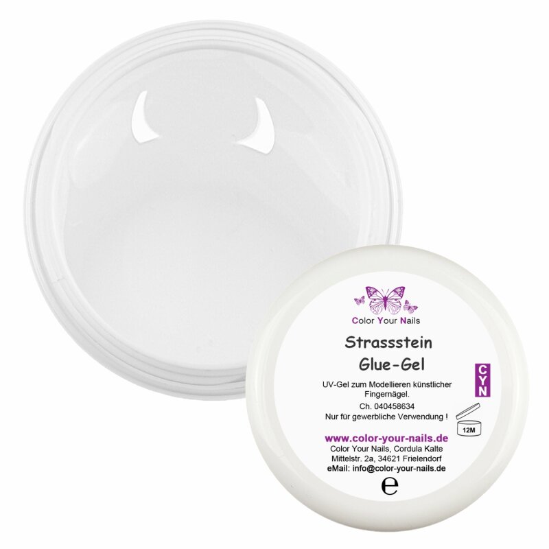 Strassstein Glue-Gel im Tiegel 5g