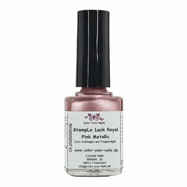 10ml StampLx Lack -  Royal Metallic Pink
