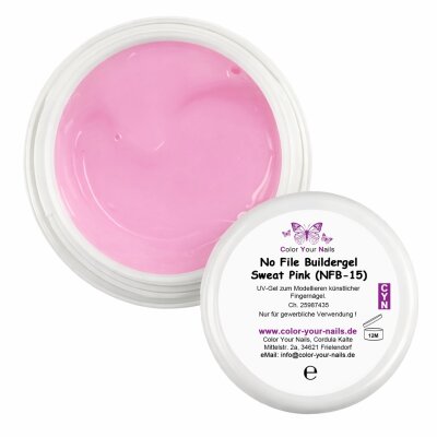 No File Buildergel Sweat Pink (NFB-15) 15g