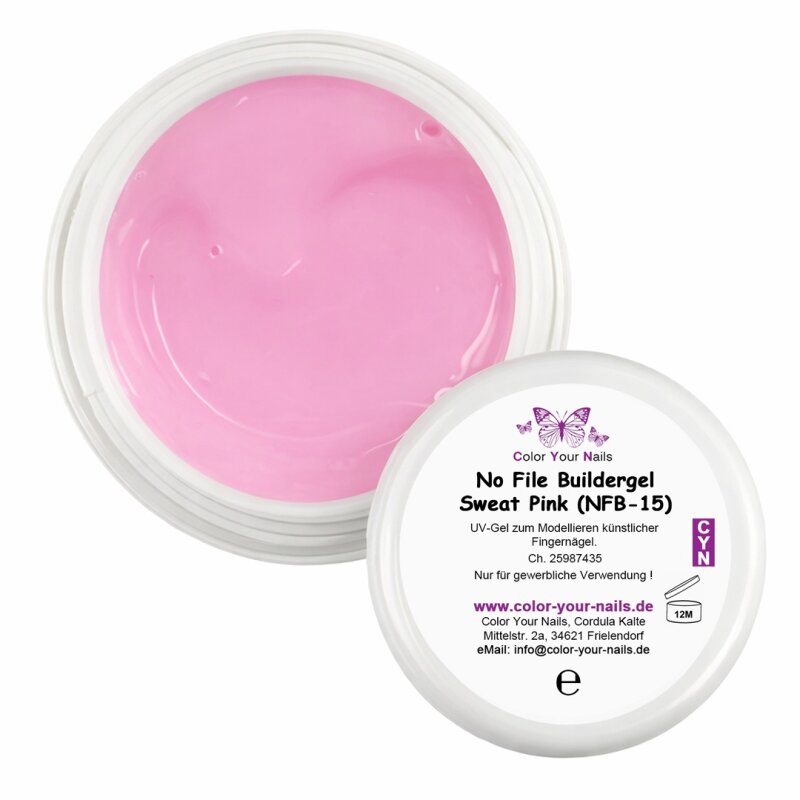 No File Buildergel Sweat Pink (NFB-15) 5g