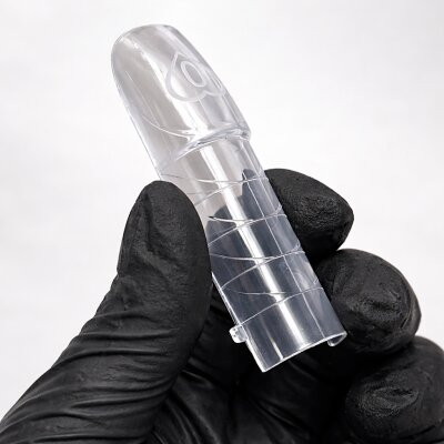 French Dual Tips – zum Andocken der French-Spitze, 15 Größen 120 Tips in Kiste