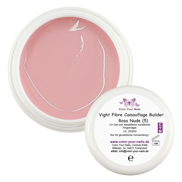 Vight Fibre Camouflage Builder Rosa Nude (5) 15ml