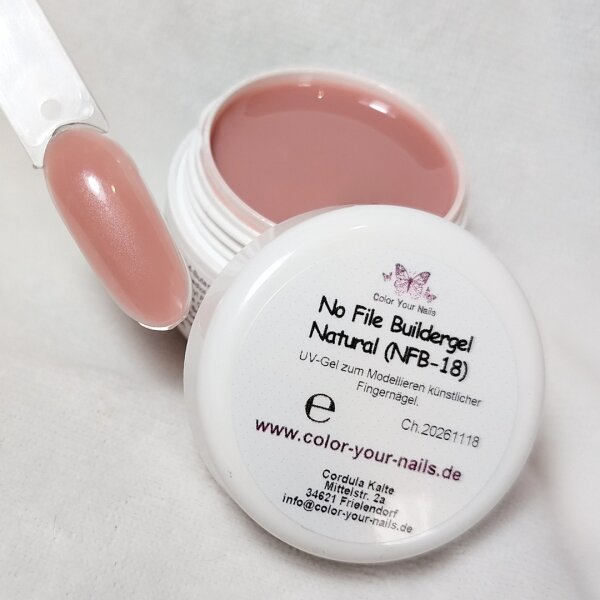 No File Buildergel Natural (NFB-18) 15g
