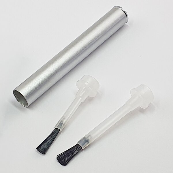 Aluminium Pinselhalter & Pinsel. Auswahl.: