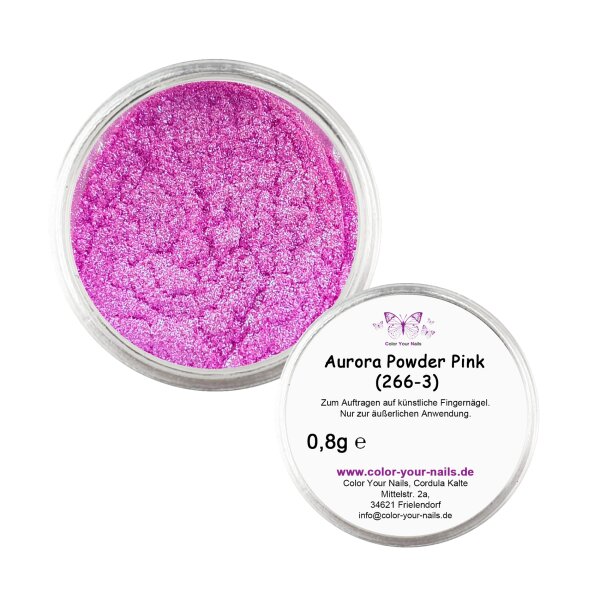 Aurora Powder - Farbwahl  0,8g Pink Prism (266-3)