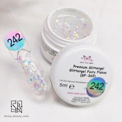 5ml Glittergel Fairy Flakes (GF-369)