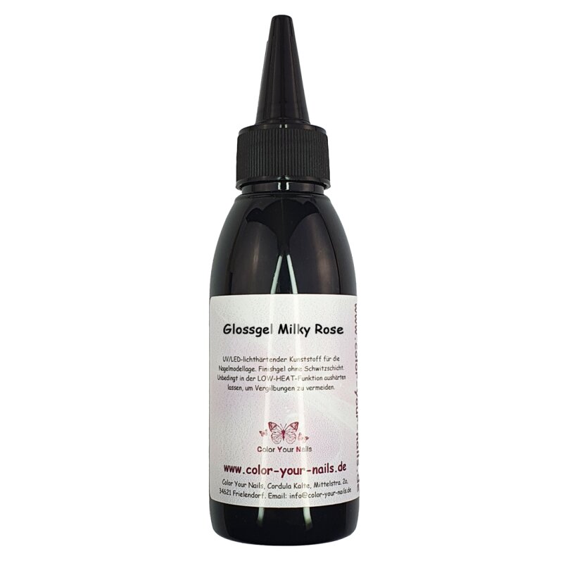 Quick Glossgel Milky Rose 100ml in Refillflasche
