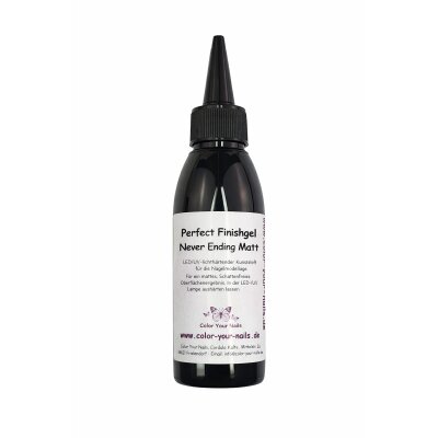 Perfekt Finish Never ending matt. Supermatt ! Pinselflasche 100ml Refillflasche