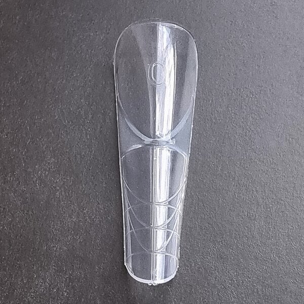 French Dual Tips RUSSISCHE MANDEL, 15 Größen 150 Tips in Box