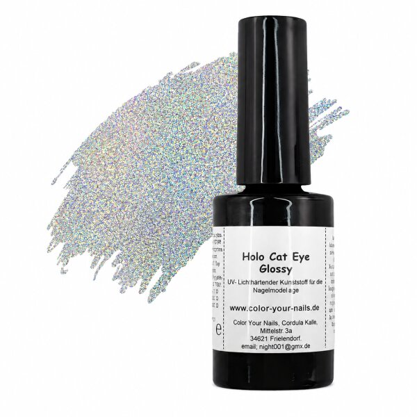 NEUE GRÖßE. Rainbow Cat Eye Glossy.