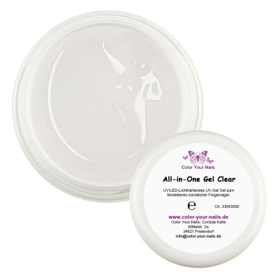 Allroundgel 2.0 Clear 1 Gel für alle 3 Schichten 15g