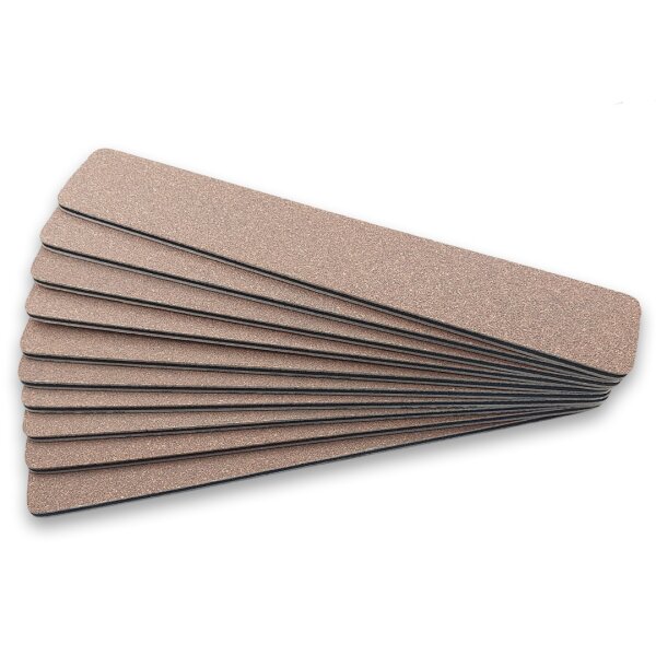 EXTRA BREITE NAGELFEILE Chocolate Profi-#100/180 –...