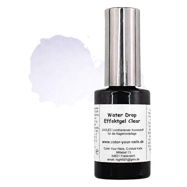 Water Drop Gel, 15ml Pinselflasche Clear Waterdropgel