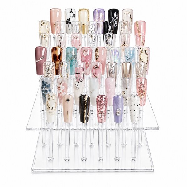 Acryl Display mit 35 Tips, Pränsentationsdisplay,...