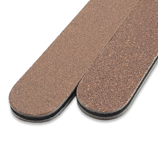 Chocolate Nagelfeilen  GERADE FORM #100/180 made in Germany