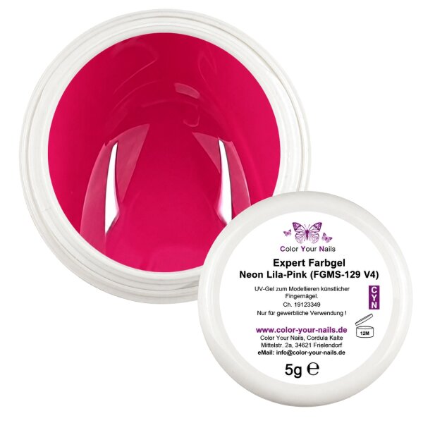 Expert Farbgel Neon Lila (FGMS-129 V4)