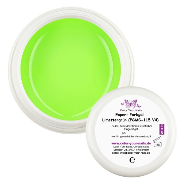 Expert Farbgel Limettengrün (FGMS-115 V4)