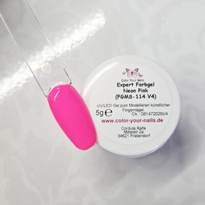 Expert Farbgel Neon Pink (FGMS-114 V4)
