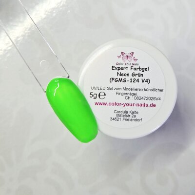 Expert Farbgel Neon Grün (FGMS-124 V4)