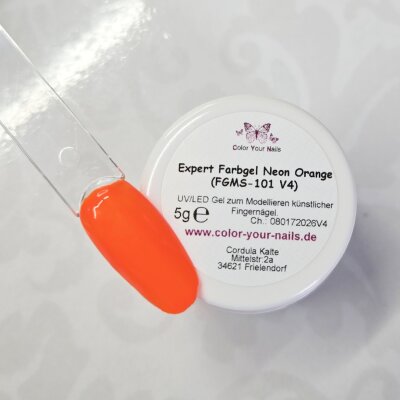 Expert Farbgel Neon Orange (FGMS-101 V4)