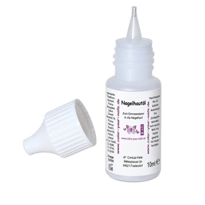 In Applikatorflasche: 10ml Nagelhautöl Berry CupCake