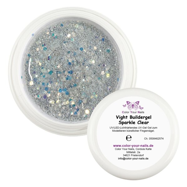 Vight Buildergel Sparkle Clear
