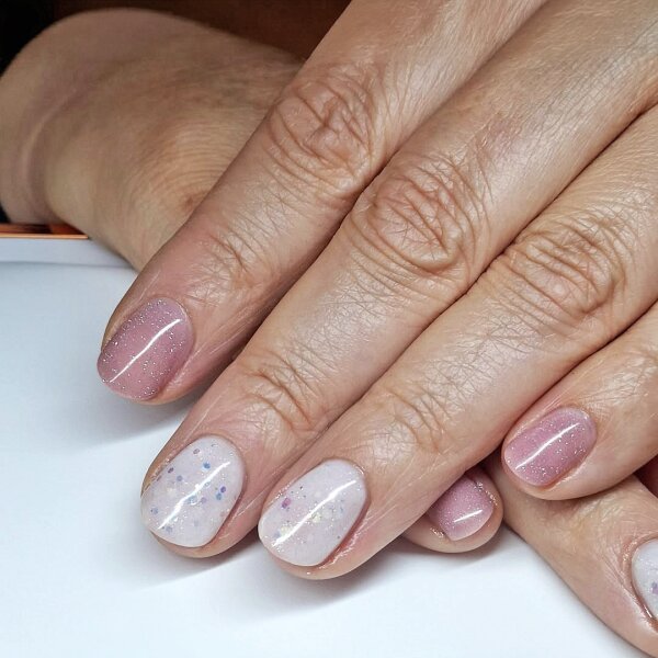 Vight Buildergel Sparkle Milky White 15ml