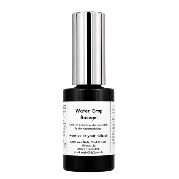 10ml Water Drop Gel SET in Pinselflasche- Clear & Base
