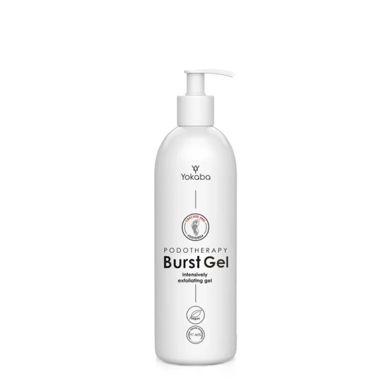 250ml Yokaba Podotherapy Burst – Intensives Peeling-Gel für die professionelle Fußpflege, Hornhaut