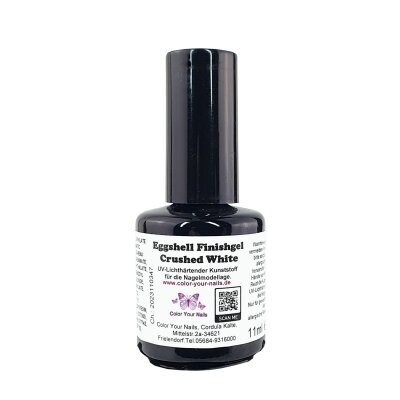 Eggshell Finishgel weiß. In Pinselflasche 5ml