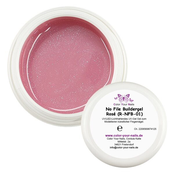 No File Reflection Buildergel – Rosé (R-NFB-01)